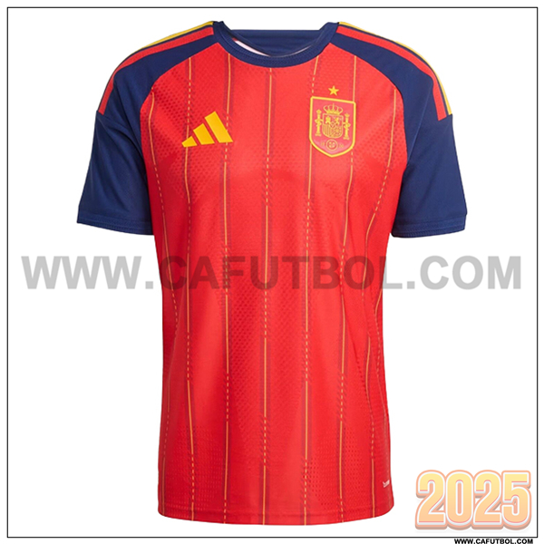 Nuevo Camiseta Equipo de Espana Primera 2026/2027 Rojo