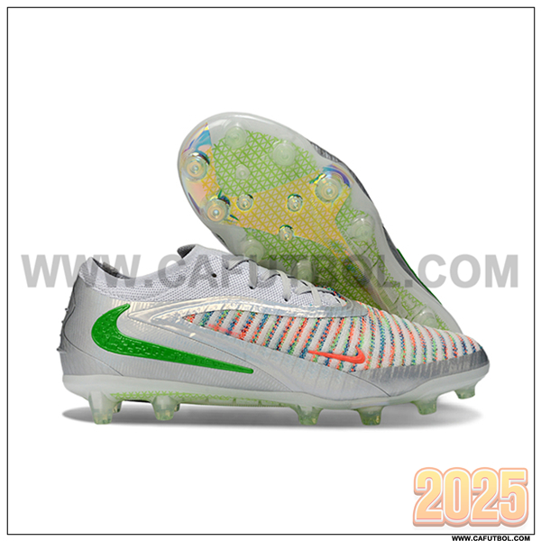 Nike Botas De Fútbol Phantom GX III Elite AG Gris/Verde