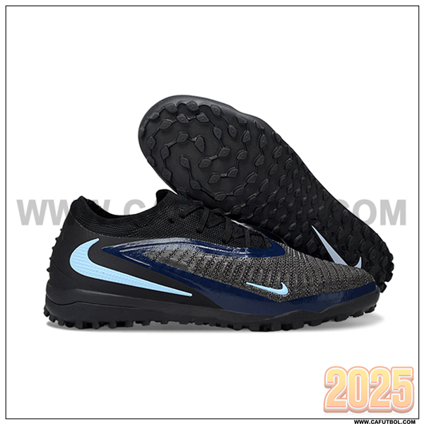 Nike Botas De Fútbol Phantom GX III Elite TF Negro/Azul
