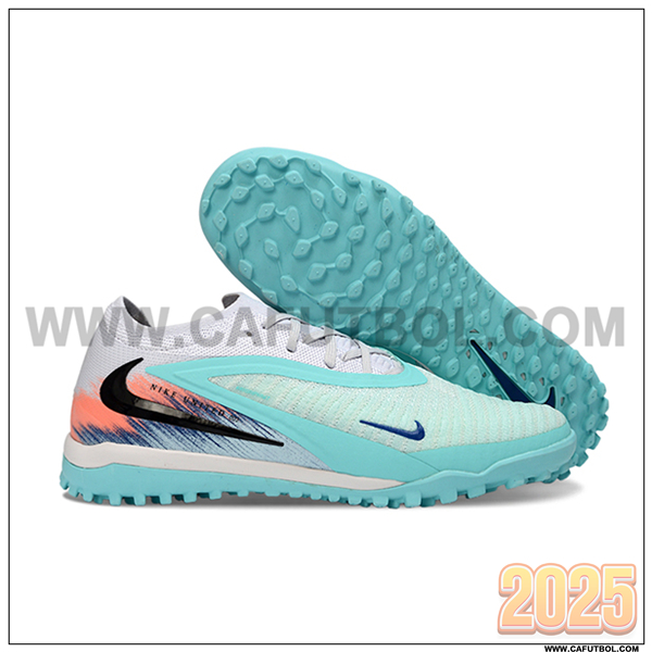 Nike Botas De Fútbol Phantom GX III Elite TF Azul/Blanco