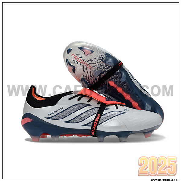 Adidas Botas De Fútbol 26 Predator Elite Tongue FG Gris/Azul