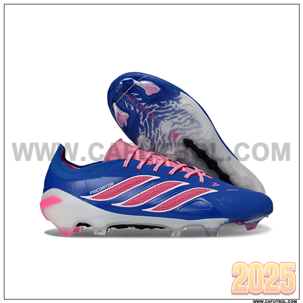 Adidas Botas De Fútbol 26 Predator Elite FG Azul/Rosa