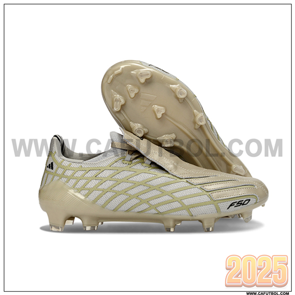 Adidas Botas De Fútbol F50 Elite FG Marrón/Gris