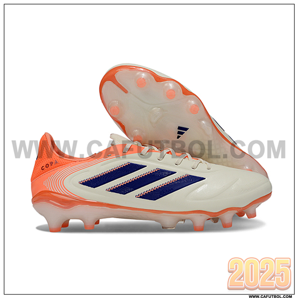 Copa Botas De Fútbol PURE III ELITE FG Beige/Naranja/Azul