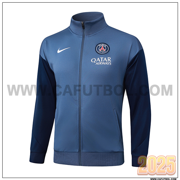 Chaquetas Futbol PSG Gris 2025 2026