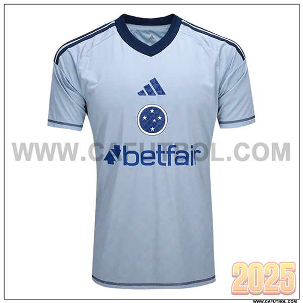 Camiseta de Portero Cruzeiro Azul Claro 2025 2026