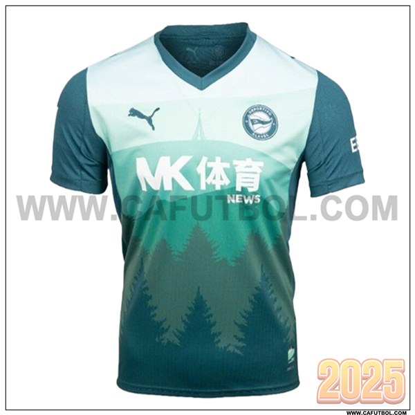Nuevo Camiseta de Alaves Tercero 2025 2026 Verde