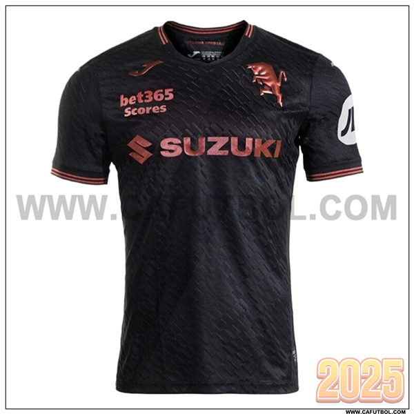 Nuevo Camiseta de Torino Tercero 2025 2026 Negro