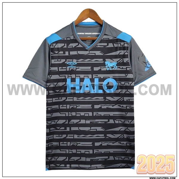 Camiseta Futbol Ipswich Town Edicion Especial 2025 2026 Negro