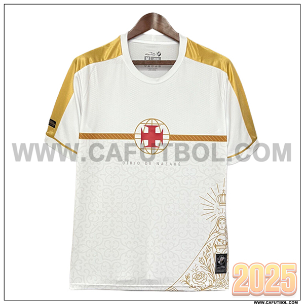 Camiseta Futbol CR Vasco Da Gama Edicion Especial 2025 2026 Blanco