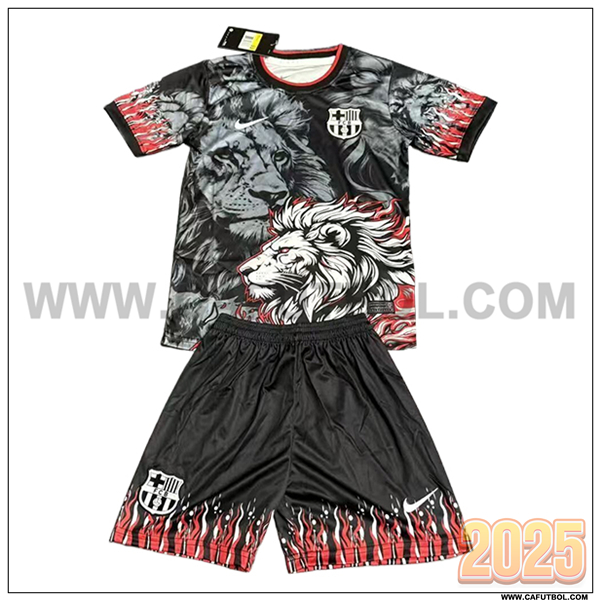 Camiseta de FC Barcelona Ninos Edicion Especial 2025 2026 Negro