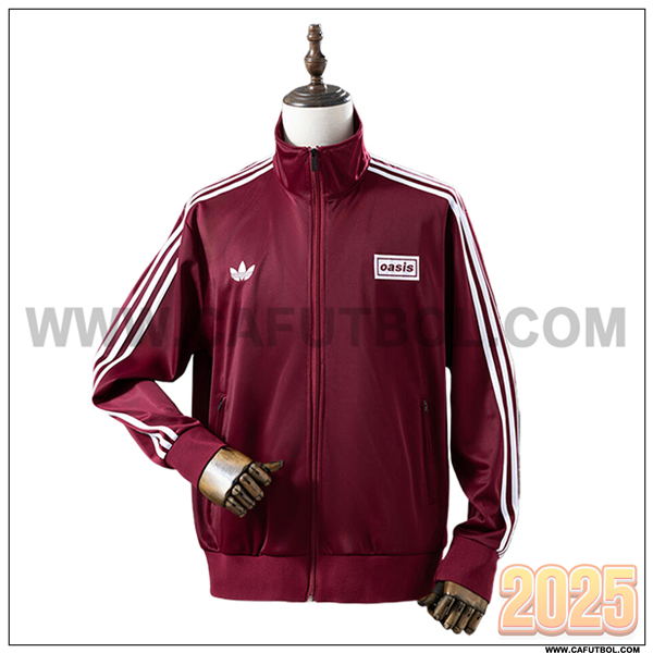 Rompevientos Flamengo Rojo/Blanco 2025 2026