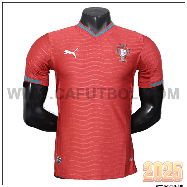 Primera Camiseta Equipo de Portugal Rojo 2026/2027