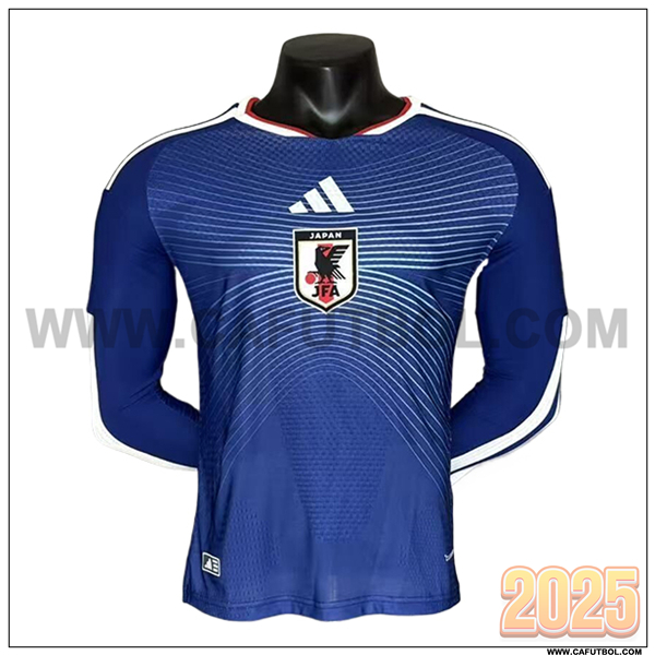 Primera Camiseta Equipo de Japon Mangas Largas Azul 2026/2027