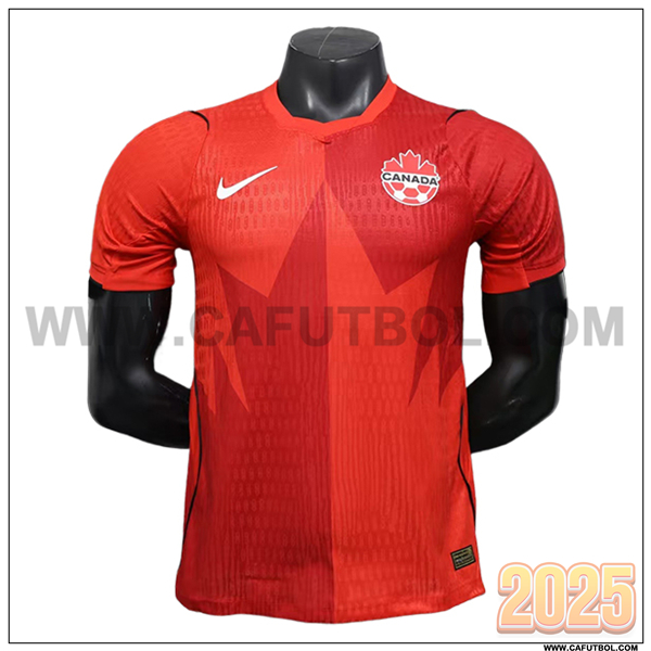 Primera Camiseta Equipo de Canada Rojo 2026/2027