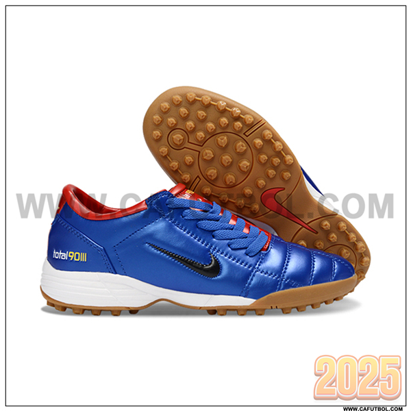 Nike Botas De Fútbol T90 TF Azul