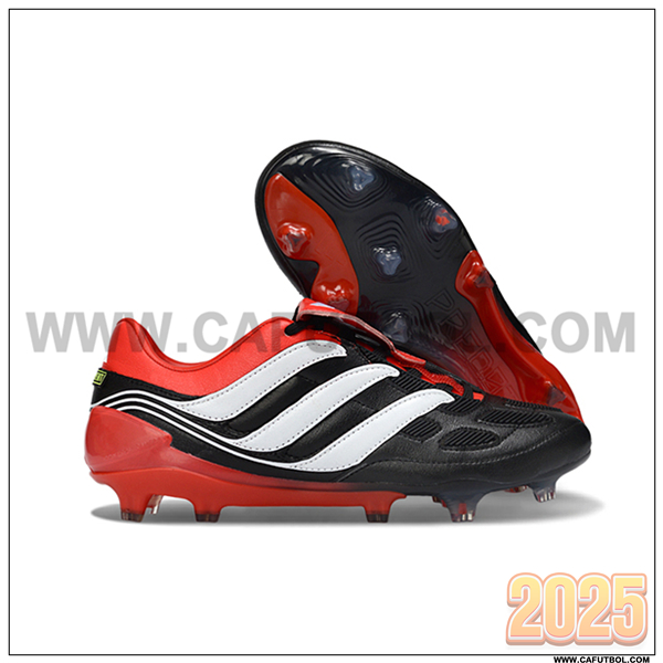 Adidas Botas De Fútbol Predator Precision FG Negro/Blanco/Naranja