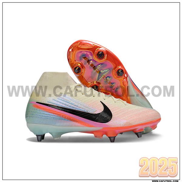 Nike Botas De Fútbol Air Zoom Mercurial Superfly IIX Elite SG Azul/Rosa