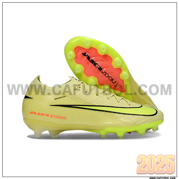 Nike Botas De Fútbol AIR Zoom Mercurial Vapor 16 Elite XXV AG Amarillo/Negro