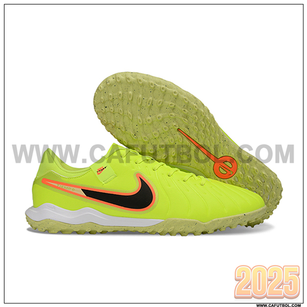 Nike Botas De Fútbol Tiempo Legend X Academy TF Amarillo/Negro
