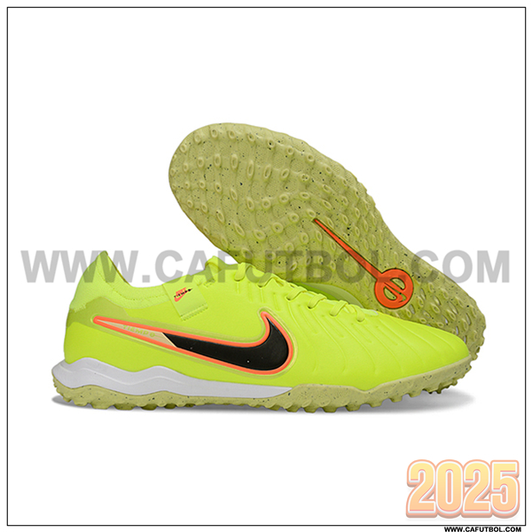 Nike Botas De Fútbol Tiempo Legend X PRO TF Amarillo/Negro