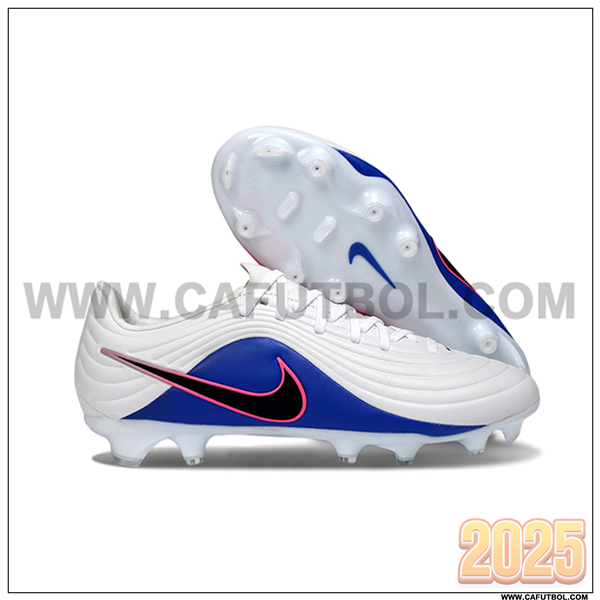 Nike Botas De Fútbol Tiempo Legend XI Elite FG Blanco/Azul/Negro
