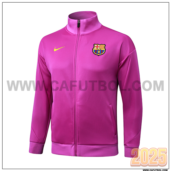 Chaquetas Futbol FC Barcelona Violeta 2025 2026