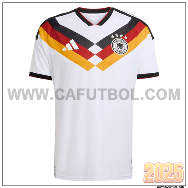 Nuevo Camiseta Equipo de Alemania Primera Copa Mundial 2026 Blanco