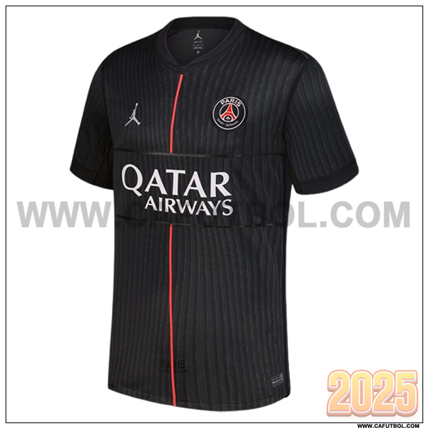 Nuevo Camiseta de PSG Cuatro 2025 2026 Negro