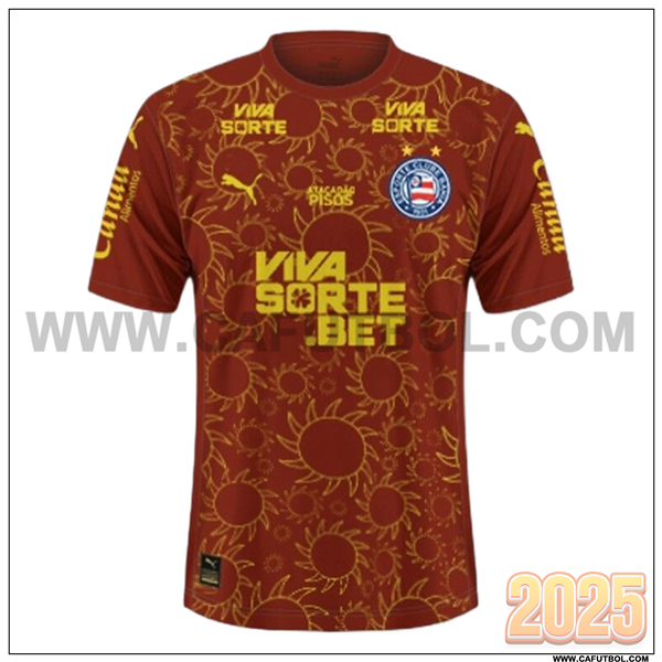 Nuevo Camiseta de EC Bahia Tercero 2025 2026 Rojo
