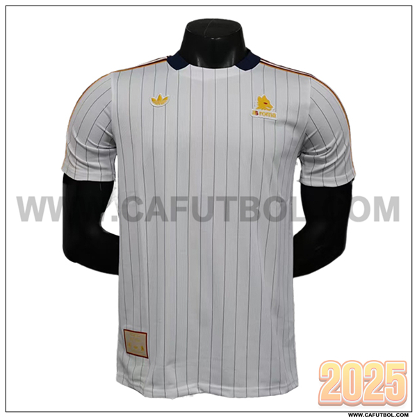 Camiseta de AS Roma Edicion Especial 2025 2026 Blanco