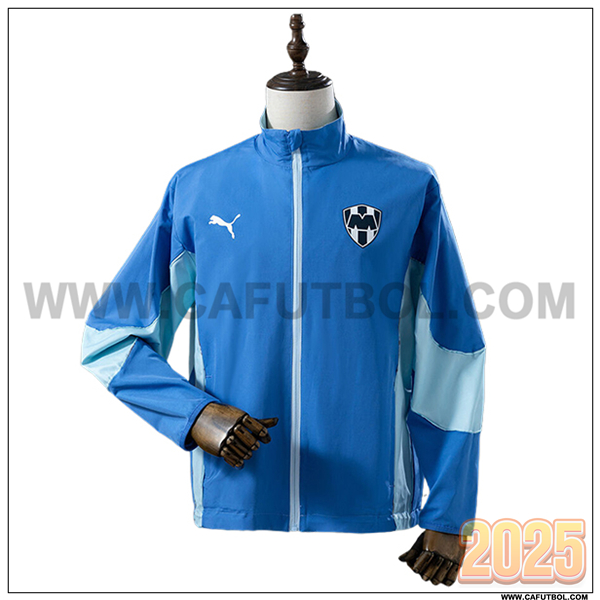 Rompevientos CF Monterrey Azul 2025 2026