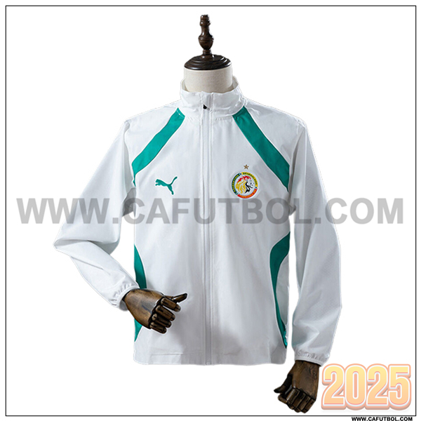 Rompevientos Senegal Blanco/Verde 2025 2026