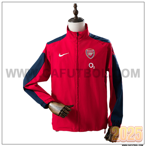 Rompevientos Arsenal Rojo/Azul 2025 2026