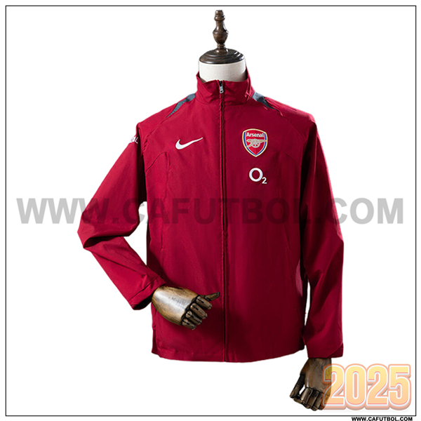 Rompevientos Arsenal Rojo 2025 2026