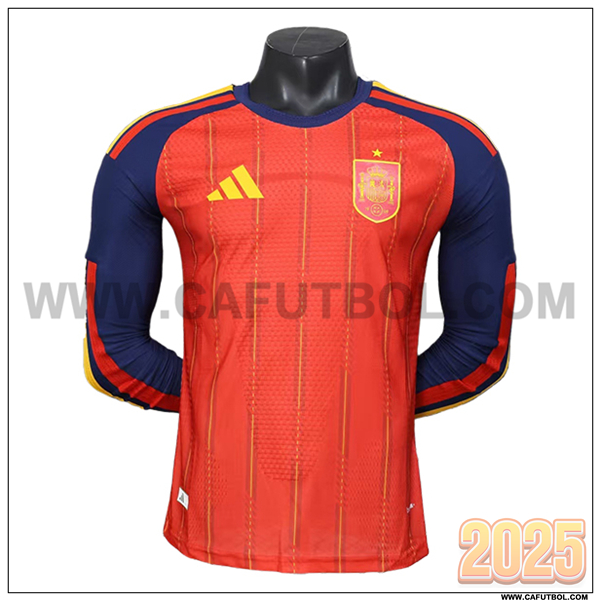Primera Camiseta Equipo de Espana Mangas Largas 2026/2027