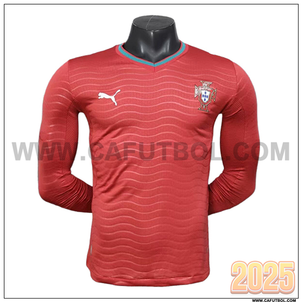 Primera Camiseta Equipo de Portugal Mangas Largas 2026/2027