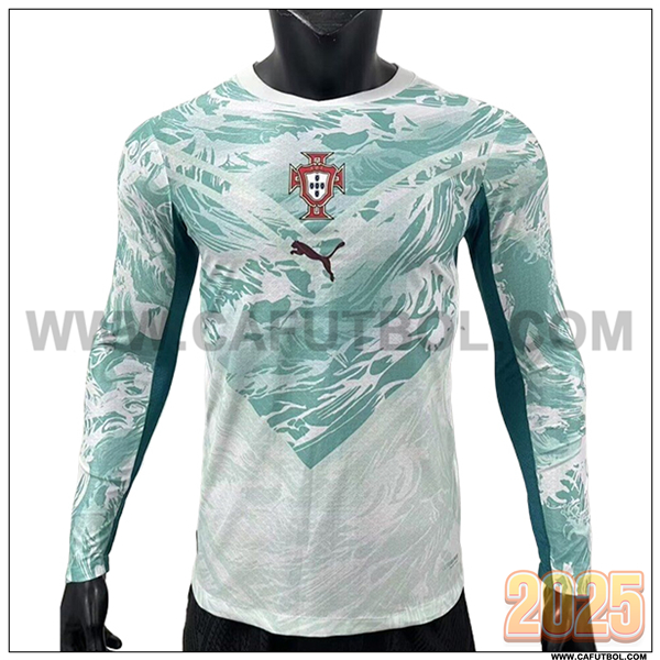 Segunda Camiseta Equipo de Portugal Mangas Largas 2026/2027