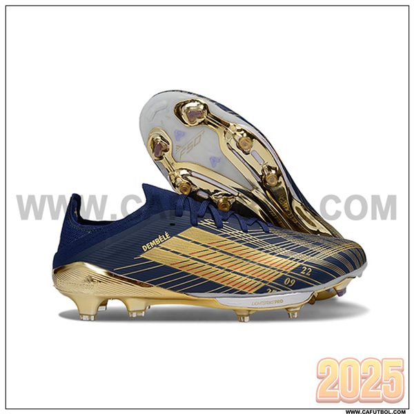 Adidas Botas De Fútbol F50+.1 FG Azul/Amarillo