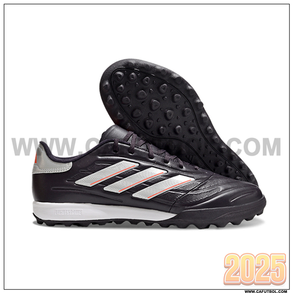 Copa Botas De Fútbol PURE.3 TF BOOTS Negro/Gris