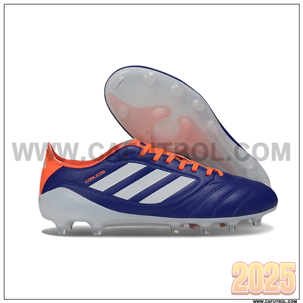 Copa Botas De Fútbol ICON II FG/AG Azul/Blanco