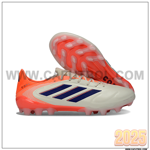 Copa Botas De Fútbol PURE III ELITE Beige/Naranja/Azul
