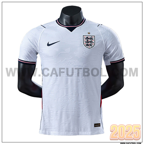 Primera Camiseta Equipo de Inglaterra Copa Mundial 2026
