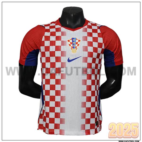 Primera Camiseta Equipo de Croacia Copa Mundial 2026