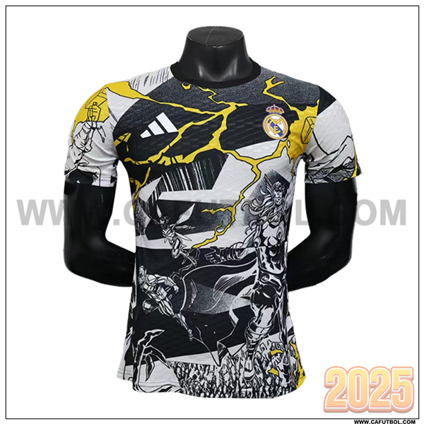 Camiseta de Real Madrid Edicion Especial 2025/2026 Negro/Blanco