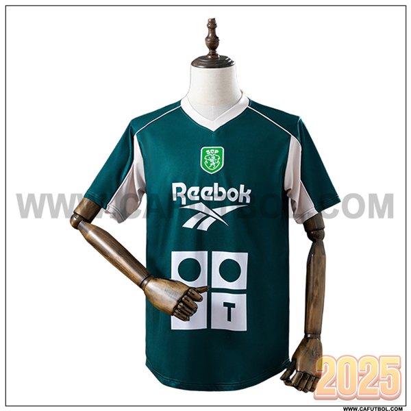 Training T-Shirt Sporting Lisbon Verde/Blanco 2025/26