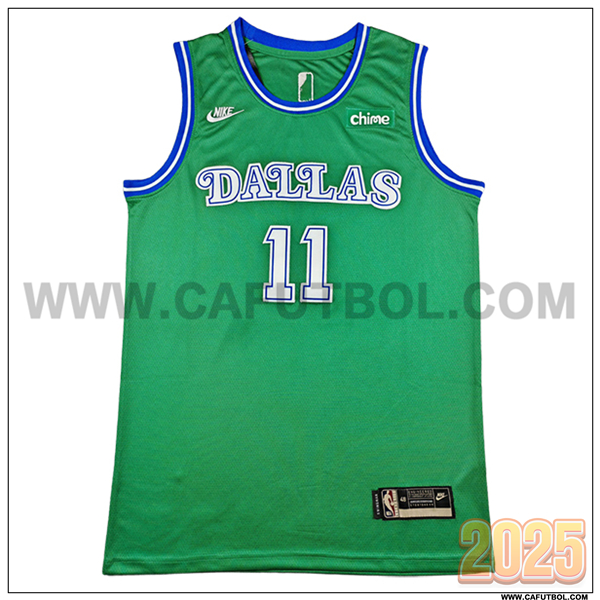 Camisetas NBA Dallas Mavericks (IRVING #11) 2025/26 Verde