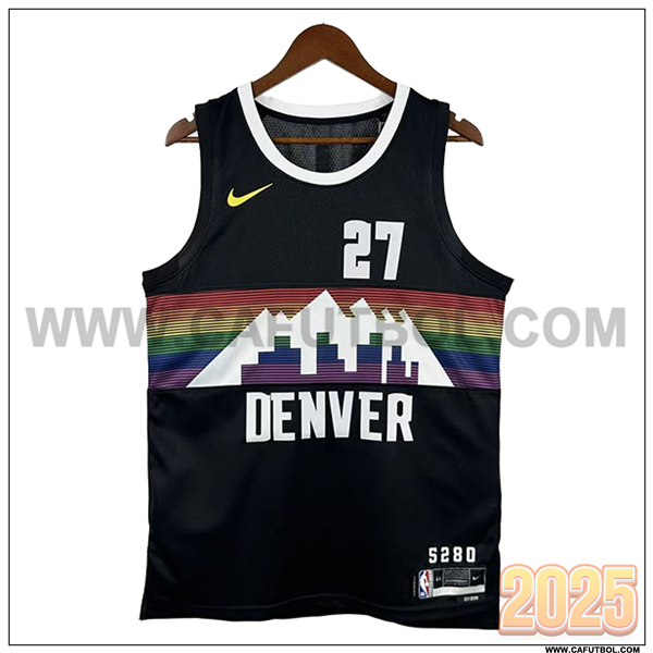 Camisetas NBA Denver Nuggets (MURRAY #27) 2025/26 Negro