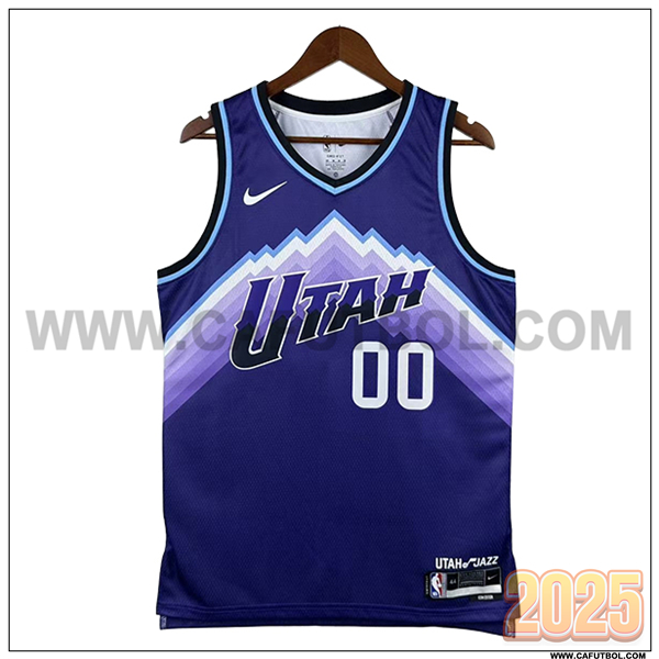 Camisetas NBA Utah Jazz (MARKKANEN #00) 2025/26 Violeta