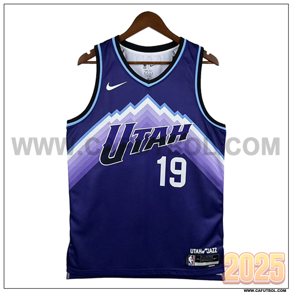 Camisetas NBA Utah Jazz (GARLAND #19) 2025/26 Violeta